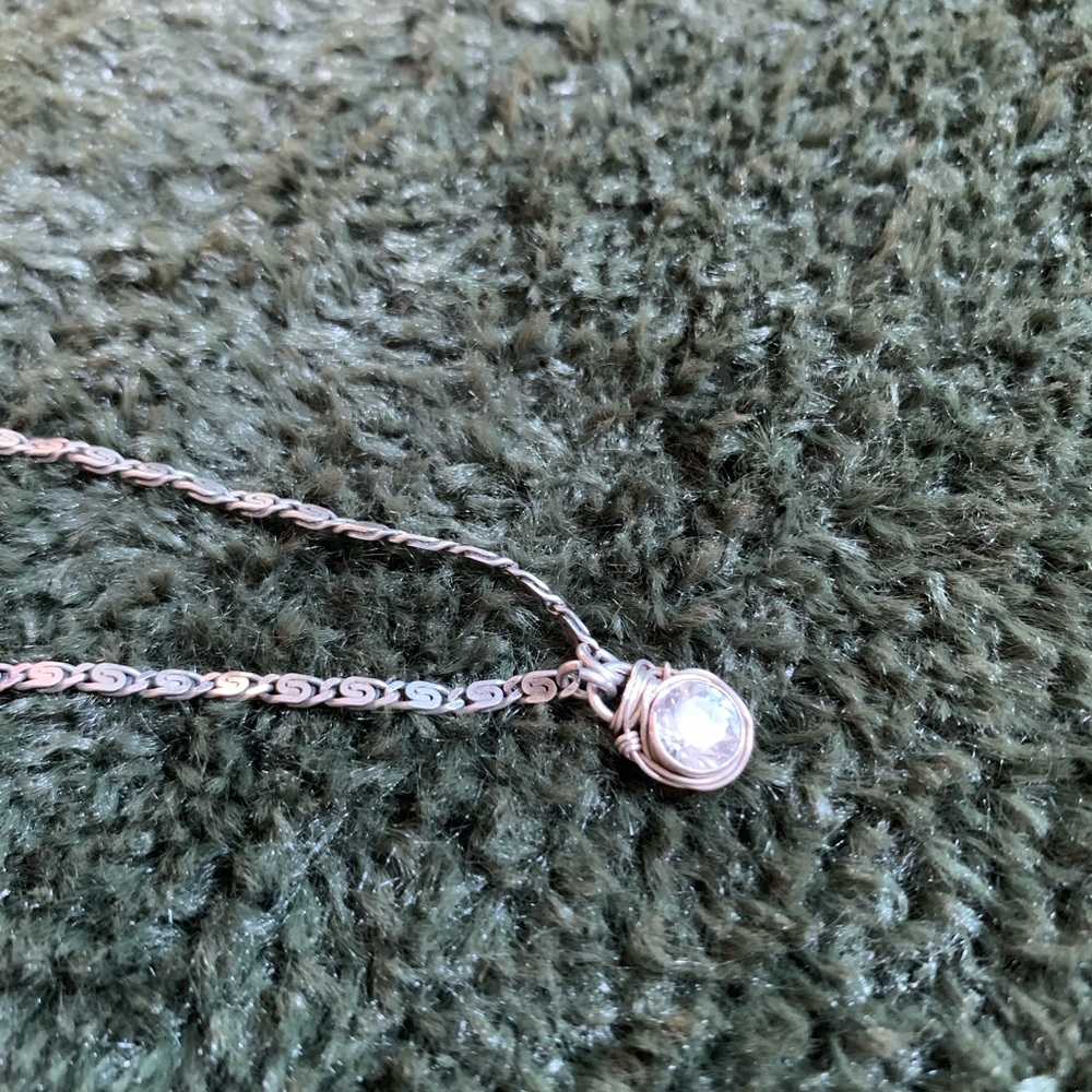 Silver necklace